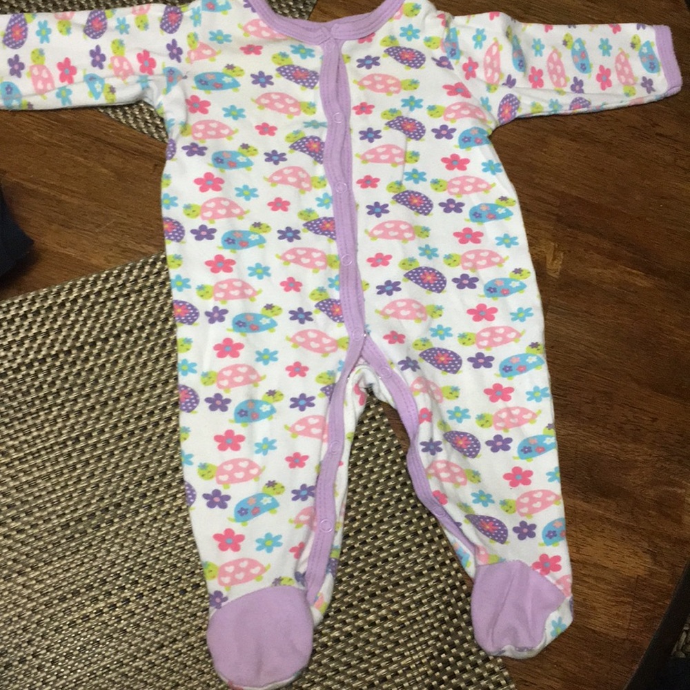 Girls Footie Pajamas